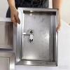 HJLKDYM Stainless Steel Access Panel for Service Installations, 45 x 45 cm, Silver-B view 3