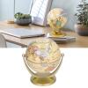 Omabeta Desktop Mini World Globe, Learning Globe for Home, School, Office, and Decor, Durable Plastic Geography Globe for Children and Adults view 3