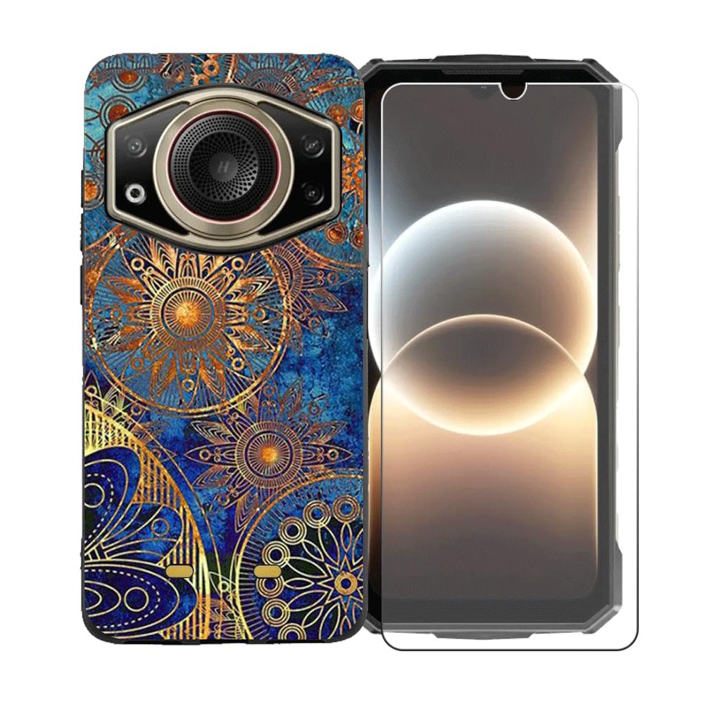 BMPNLSZ Case for Doogee Fire 7 Ultra with HD Screen Protector, TPU Silicone Cover - BST10