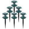 DEARMAMY Garden Hose Guide Stakes, 6-Pack, Durable Wear-Resistant Hose Guides for Gardens, Lawns, Flower Beds and Irrigation Protection view 1