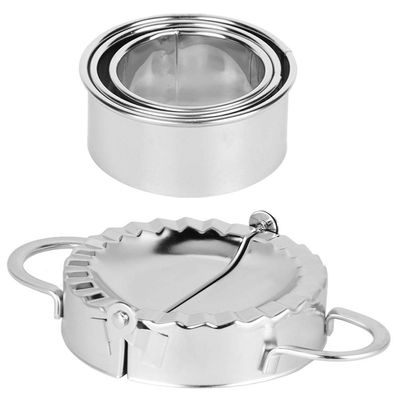 TIKATARER Manual Dumpling Dough Press Set, Stainless Steel