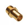 Wavin Brass Adapter 28mm 0 Polybutylene 50mm, 2-Part, HX31/28W, 5-Pack view 3