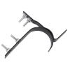 Naroote Mailbox Locking Handle Replacement Set, Iron, 4 Screws and 4 Nuts view 2