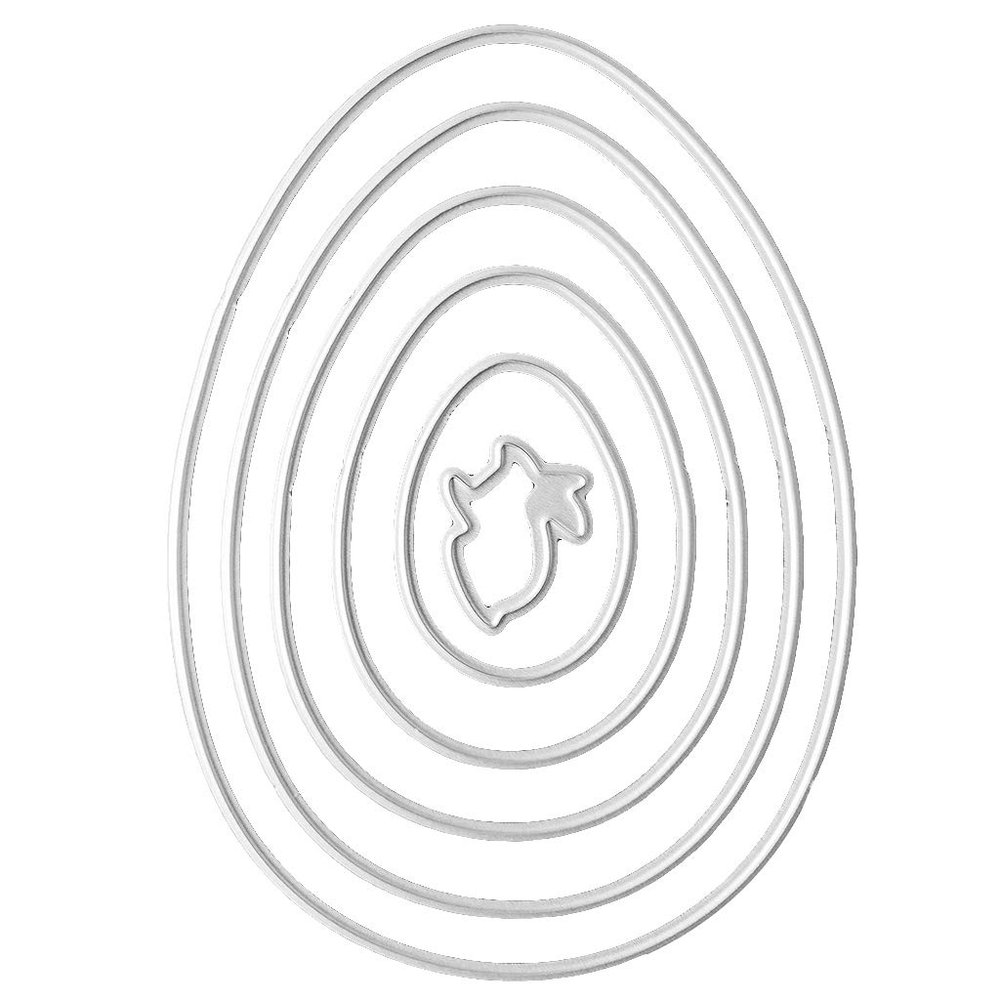 Easter Egg Rabbit Die Set