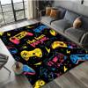 SOJAWA Multi-Controller Gaming Rug, 120 x 180 cm, Colorful "The Best Player" Design view 2