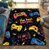 SOJAWA Multi-Controller Gaming Rug, 120 x 180 cm, Colorful "The Best Player" Design view 3