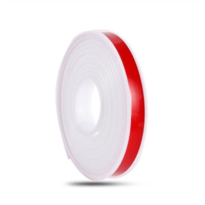 QRLKJHGFA Self-Adhesive Flexible U-Shaped Edge Band, Wood Look, for Kitchen Cabinets and Countertops, White, 4 m × 32 mm