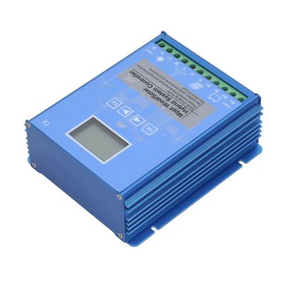 Fafeicy 800W Hybrid Wind-Solar Charge Controller, MPPT LCD, 24V/48V