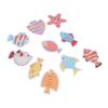 Pongnas Colorful Non-Slip Bathtub Fish Stickers, 2 Sets of 20 view 2