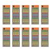Scope Stickers, 10 Sheets, Self-Adhesive Labels, 12.7 x 5 cm view 1