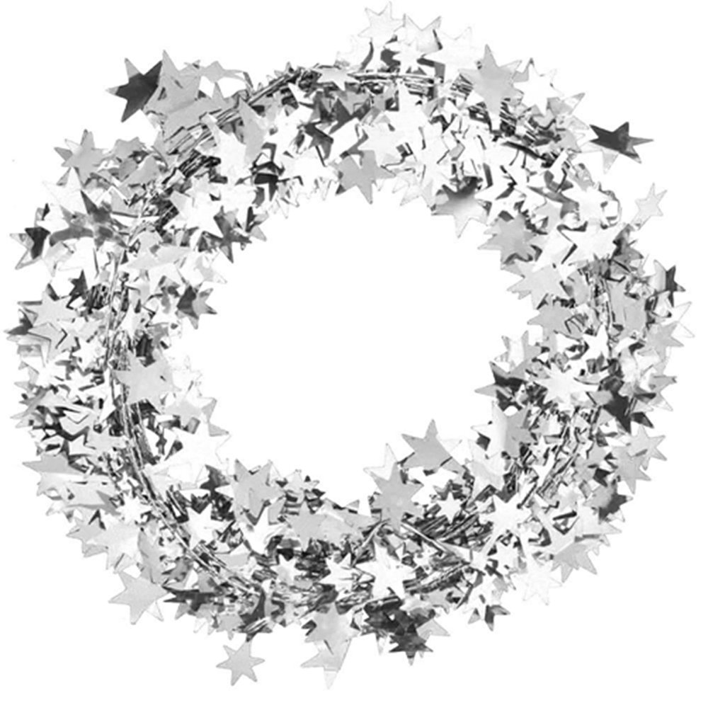 Phefop 7.5m Small Star Garland, 6 Colors