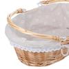 VICASKY Handwoven Wicker Basket with Handle view 3