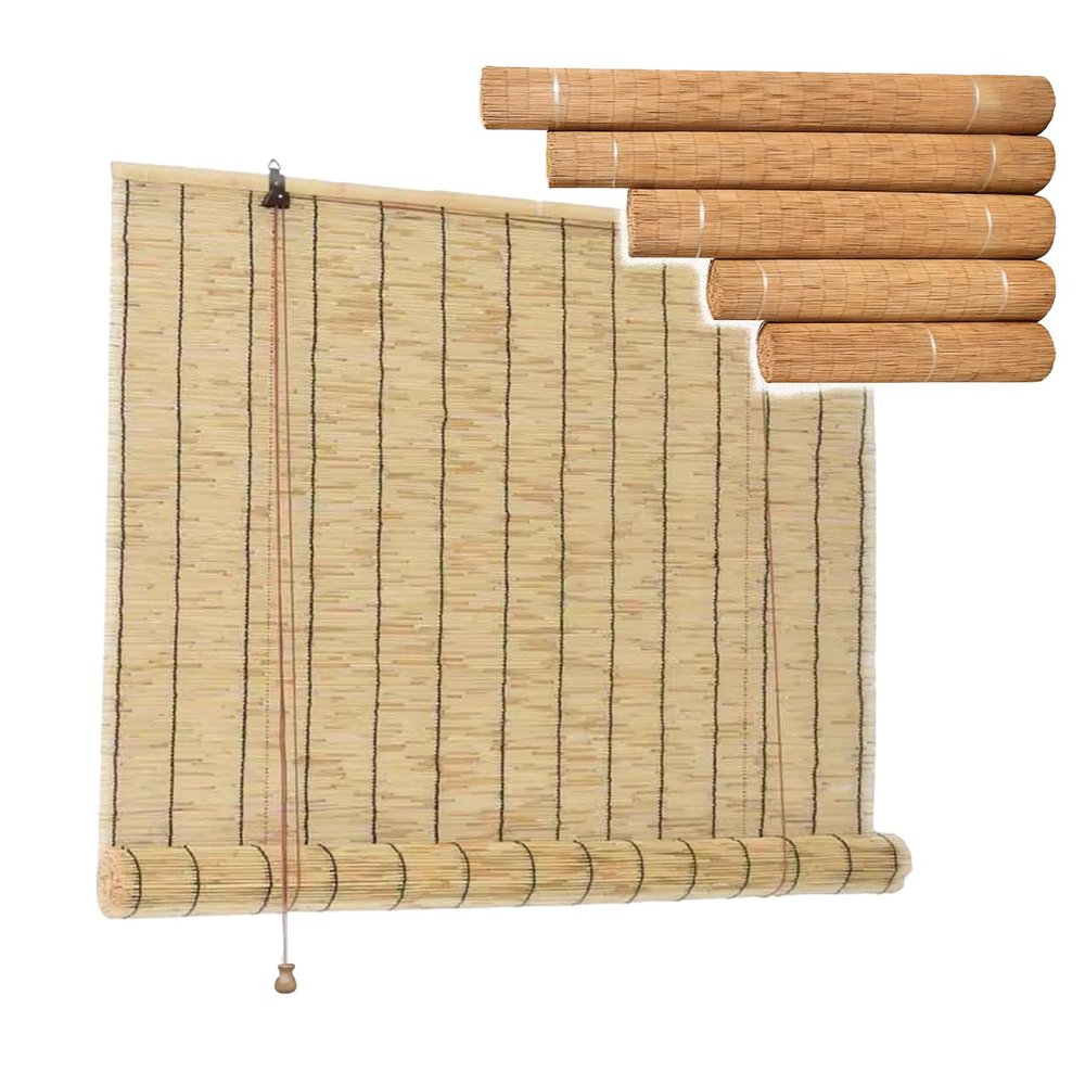 Bamboo Roller Shade with Lift Function