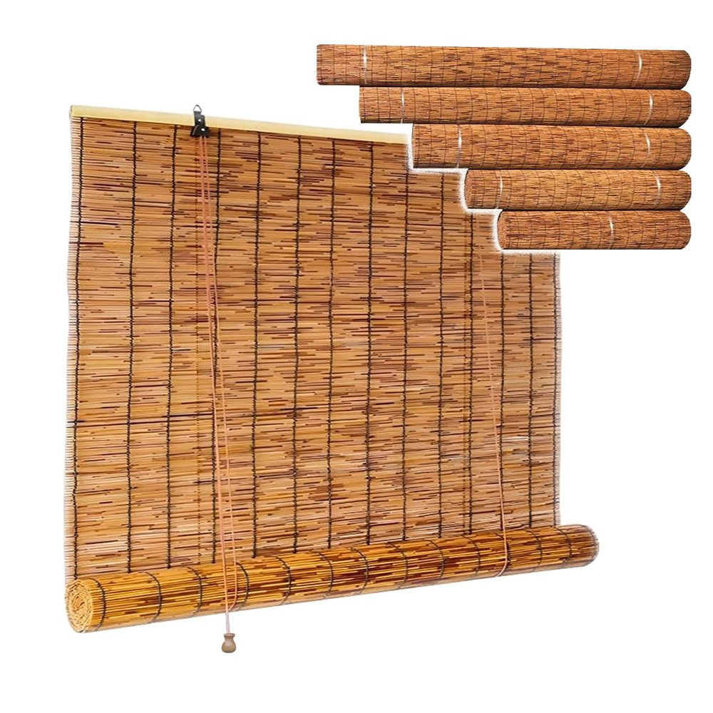 Bamboo Roller Shade with Lift Function