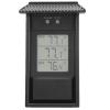 Fafeicy Digital Indoor and Outdoor Thermometer, ABS Temperature and Humidity Meter view 4