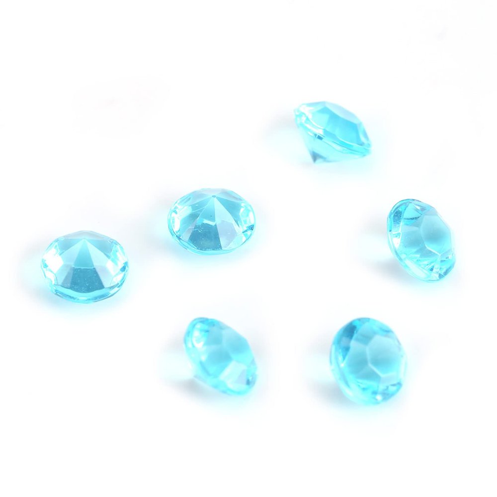 Pongnas 1000 Pcs 6mm Clear Acrylic Beads for DIY Party Decoration