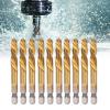ZDETGU 10-Piece M8 HSS Tap Set view 2