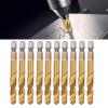 ZDETGU 10-Piece M8 HSS Tap Set view 3