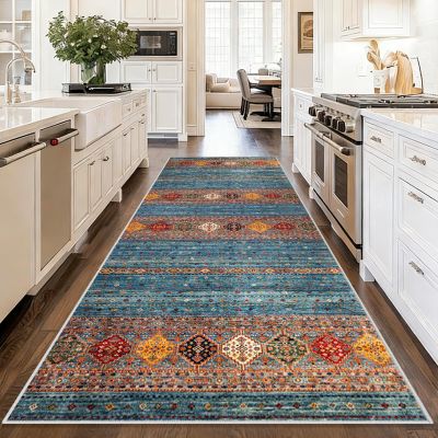 Kitchen Runner Rug 100 x 120 cm, Non-Slip, Washable
