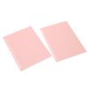 20-Pack A5 Loose-Leaf Binding Covers, 20-Hole, Flexible PP, Pink view 3
