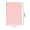 20-Pack A5 Loose-Leaf Binding Covers, 20-Hole, Flexible PP, Pink view 4