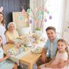 Easter Decorations | 6 Pack Easter Egg Spring Decor Ornaments view 2