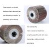 Surface Conditioning Tool for Polishing Metal and Wood, Grinding Drum Set, Grits 60/80/120/180/240/320, 120 x 100 x 19 mm, 2 pcs (120 grit) view 3