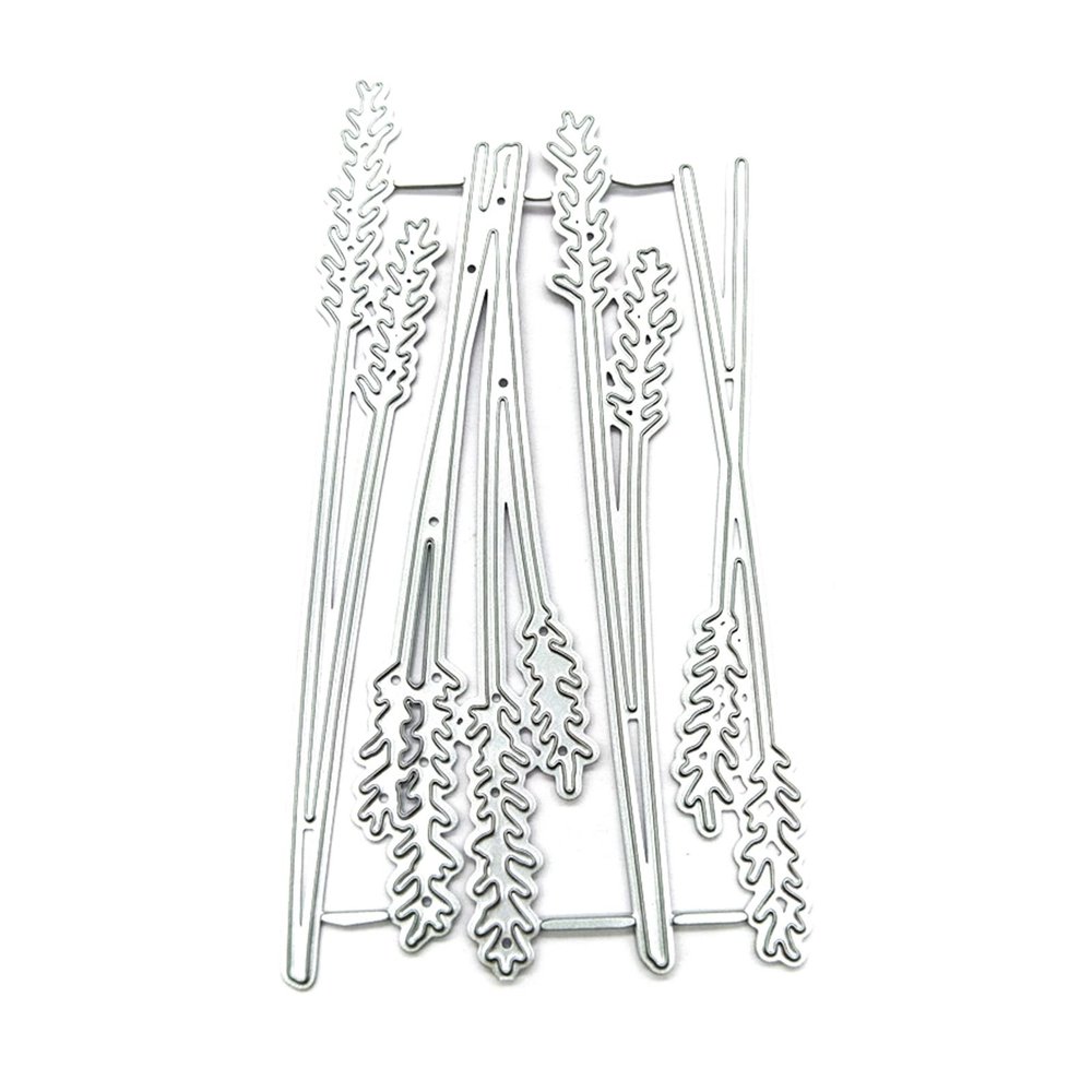 Oxxggkao Lavender Bouquet Metal Stencil