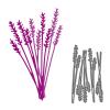 Oxxggkao Lavender Bouquet Metal Stencil view 2