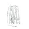 Oxxggkao Lavender Bouquet Metal Stencil view 3