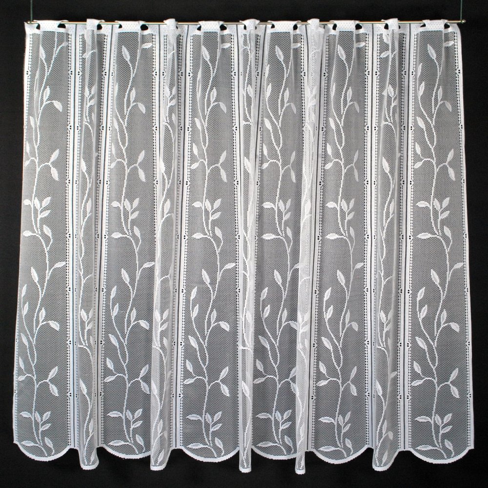 Kranzusch Sheer Curtain Raffrollo 120x29 cm White
