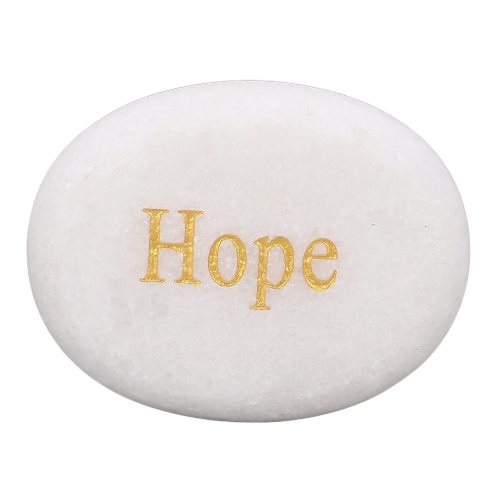 Fdit Engraved Inspirational Stone