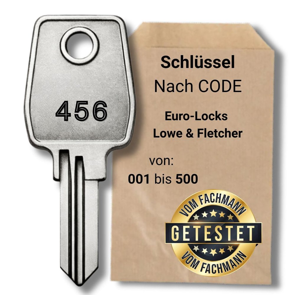 bayesen Replacement Key for Euro-Locks, Code 410