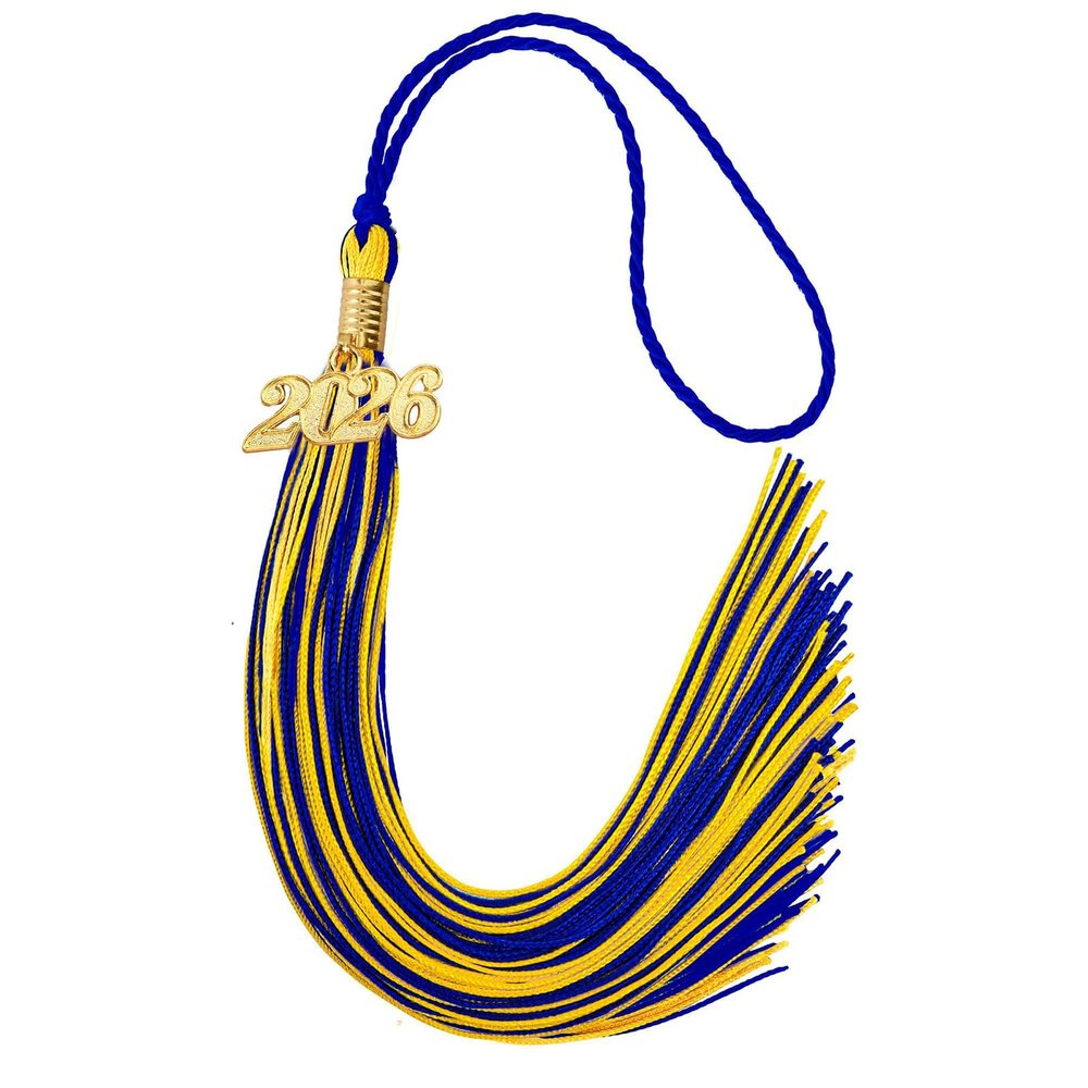 Class of 2026 Graduation Tassels with Year Tag