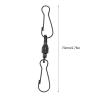 Windsock Clips, 20-Pack, 304 Stainless Steel, 70 mm, with Swivel Hooks view 3