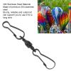 Windsock Clips, 20-Pack, 304 Stainless Steel, 70 mm, with Swivel Hooks view 4