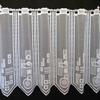 Kranzusch Geometric Short Curtain 60x35 cm White view 1