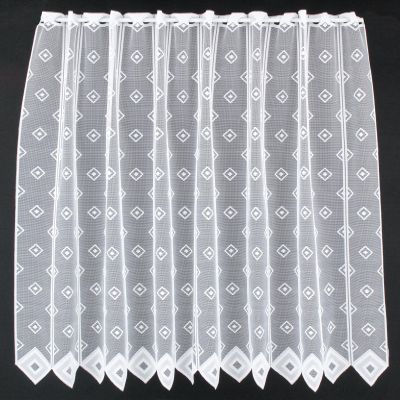 Kranzusch Square Curtain 110x23 cm White