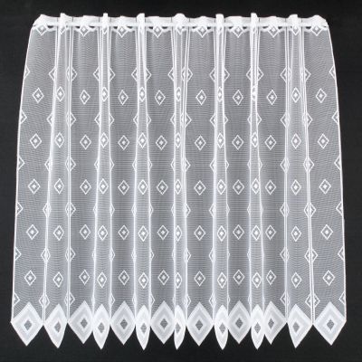 Kranzusch Square Curtain 90x23 cm White