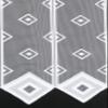 Kranzusch Square Curtain 90x23 cm White view 3