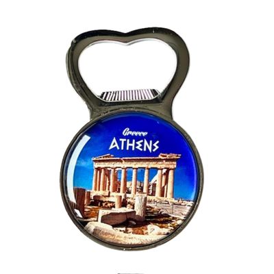 Magnetic Bottle Opener - Athens Souvenir