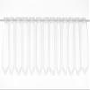 Kranzusch Sheer Curtain 45x25 cm White view 1