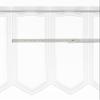 Kranzusch Sheer Curtain 45x25 cm White view 2