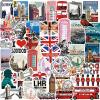 Alethron London Stickers, 100 Pack view 1
