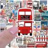 Alethron London Stickers, 100 Pack view 2