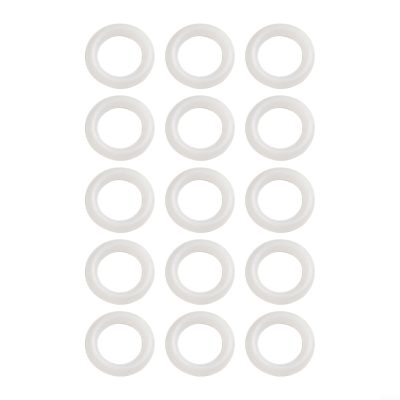 Plastic Crochet Rings for Handbags and Craft Projects, Multiple Sizes for Various DIY Applications (22.2 mm)