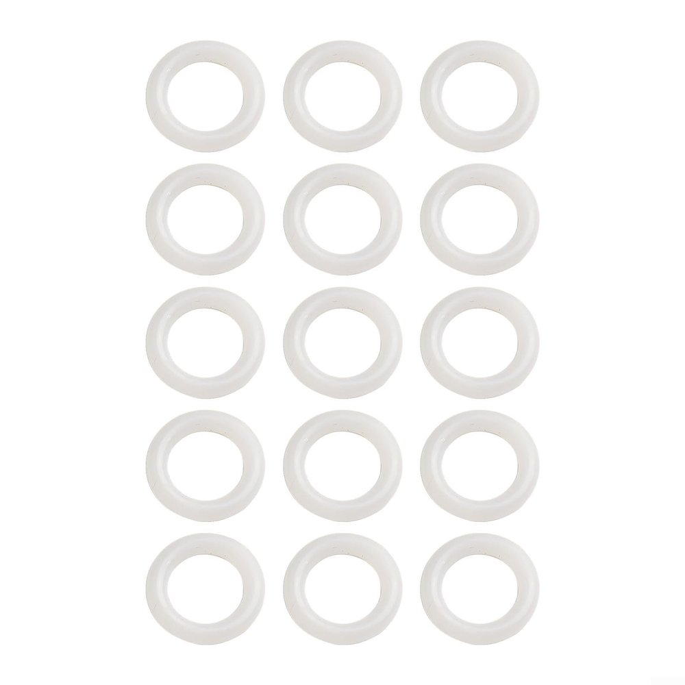 Plastic Crochet Rings for Handbags and Craft Projects, Multiple Sizes for Various DIY Applications (22.2 mm)