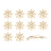 NUOBESTY 20-Piece Wooden Christmas Tree Ornaments view 1