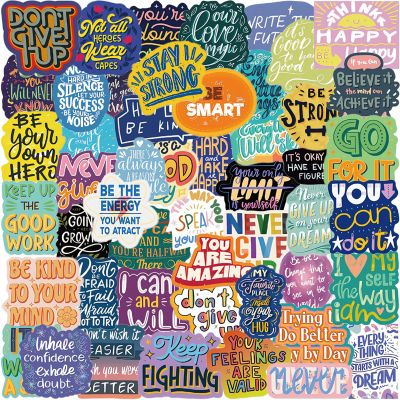 Alethron Motivational Stickers, 100 Pack
