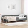 2-Piece Green Fabric Corner Bed Frame with Mattress view 1